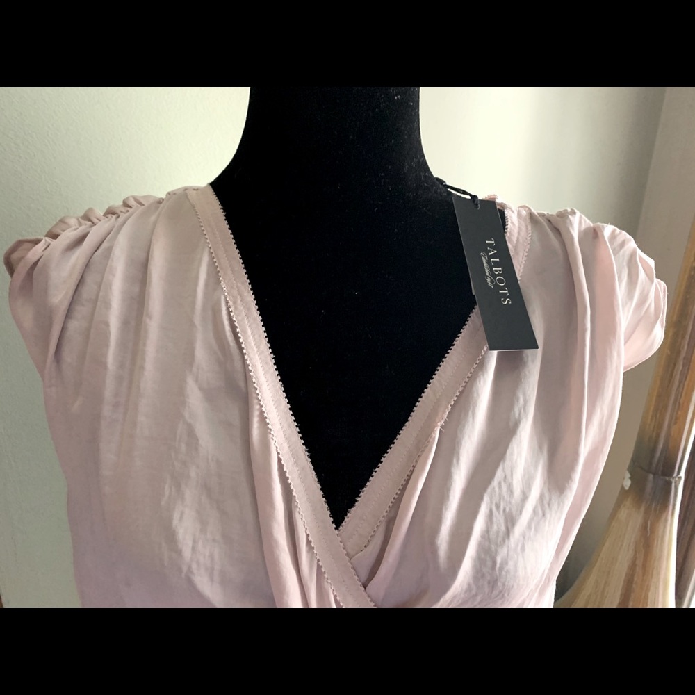 Talbots Baby Pink Top